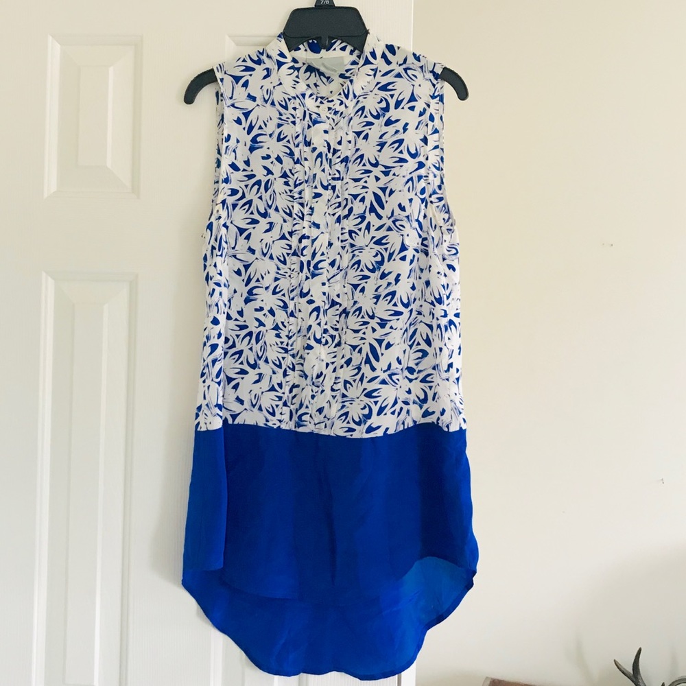 Anthropologie 100% Silk Top